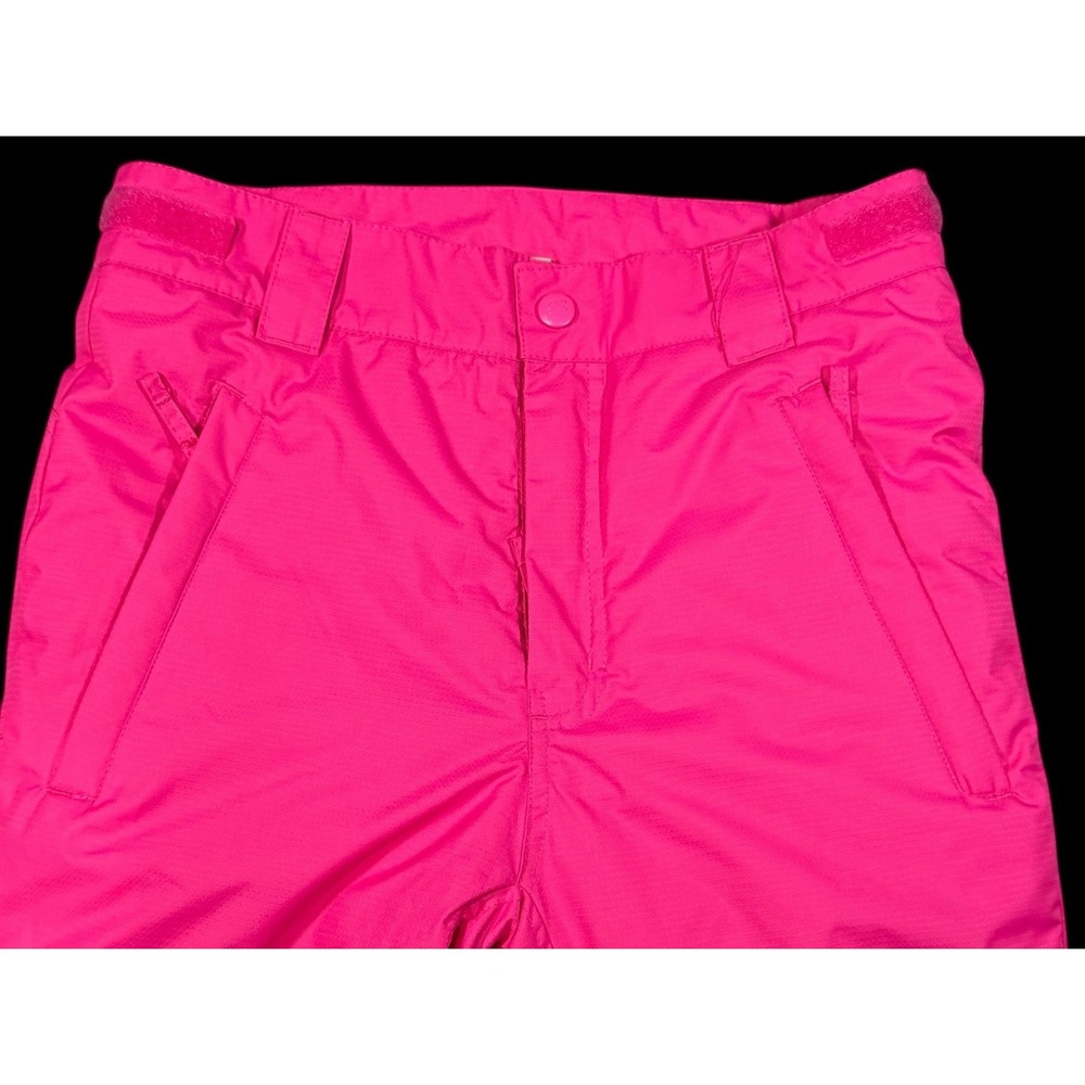 Eddie Bauer Pink Youth Girls Insulated Snow Ski Snowboarding Pants Lids Size 8 - Picture 4 of 12